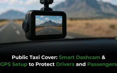 Public Taxi Cover: Smart Dashcam & GPS Setup to Protect Drivers and Passengers